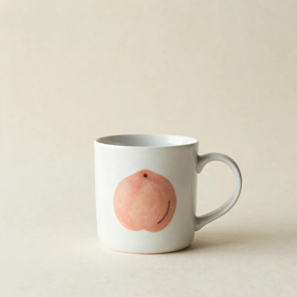 Peachy Morning Mug